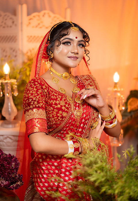 Durga Puja to Diwali Bridal Makeup Inspo